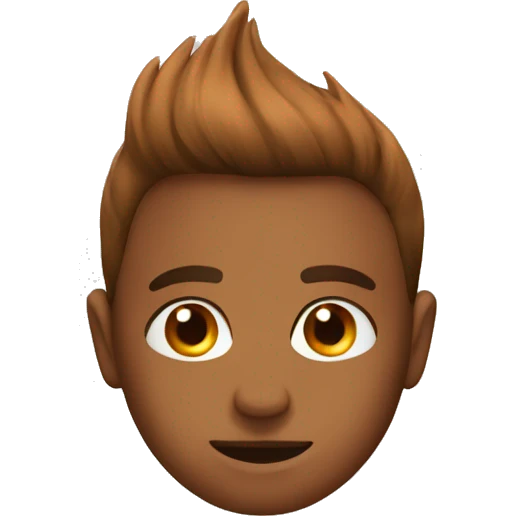 brown drops emoji