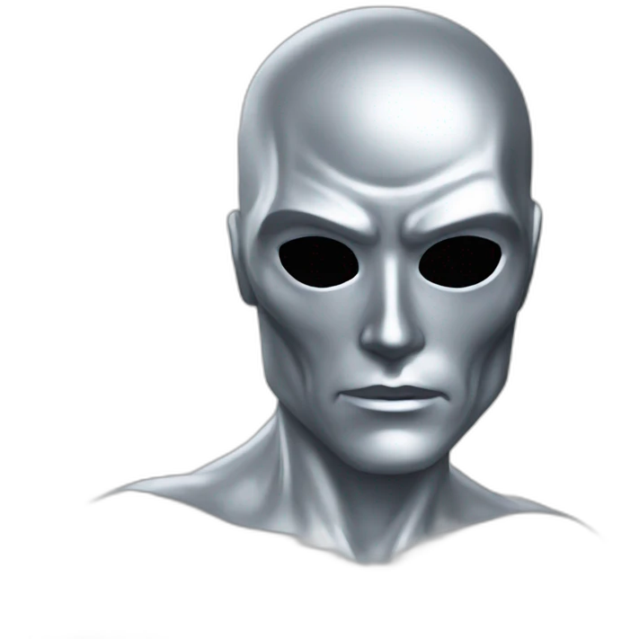 High Silver surfer emoji