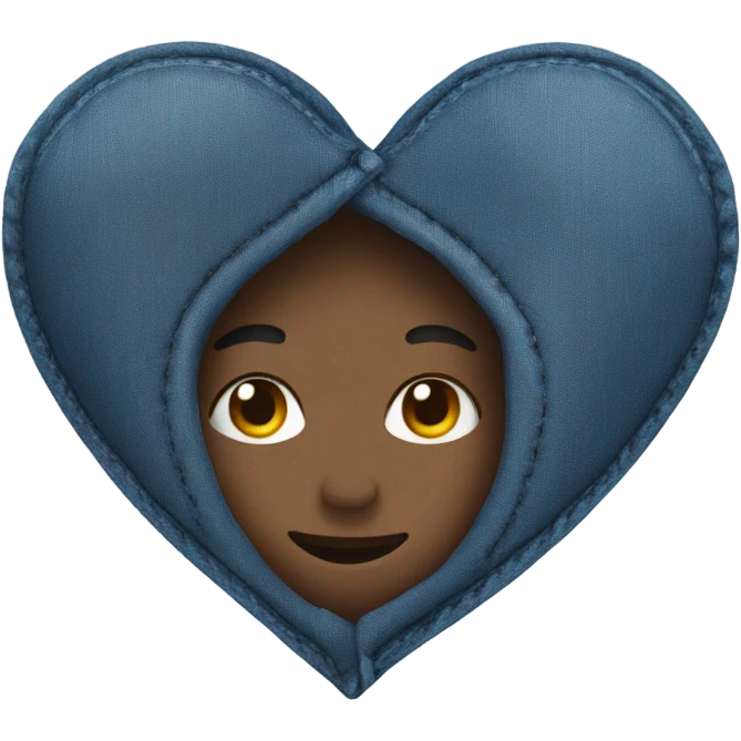 Jean heart  emoji