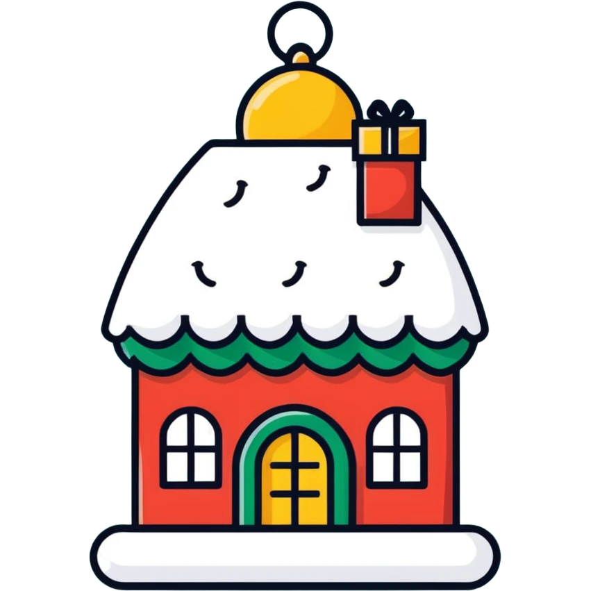 Créame unos sticker con temática navideña  emoji