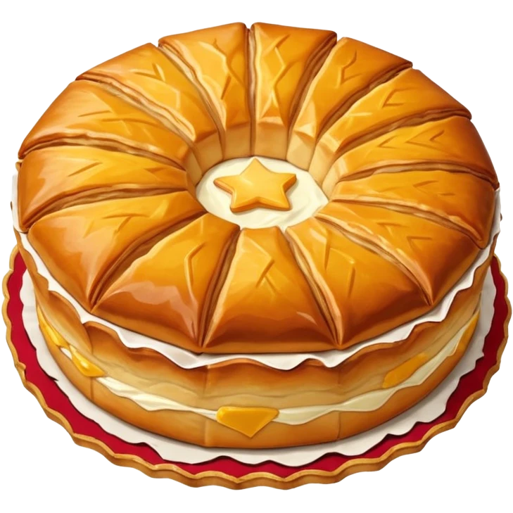 fève galette des rois emoji