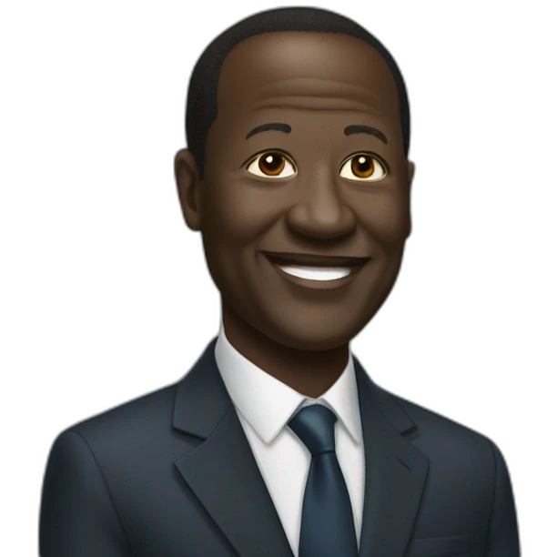 Alassane Ouattara emoji