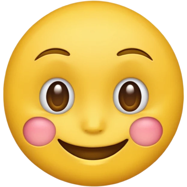 Side eye with a smirk yellow emoji emoji