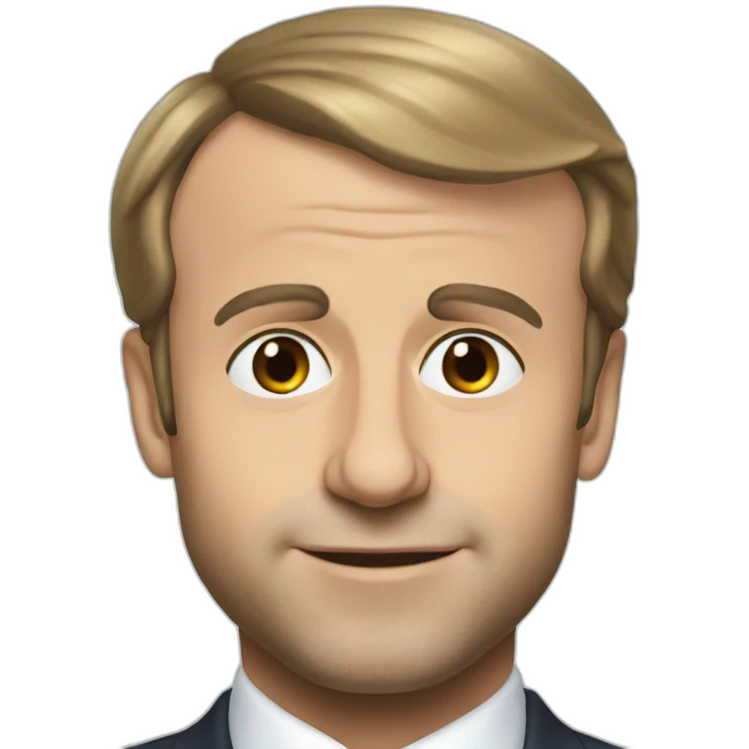 Emmanuel Macron emoji