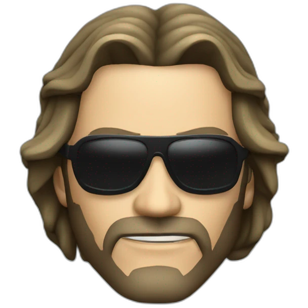 snake plissken as hacker emoji