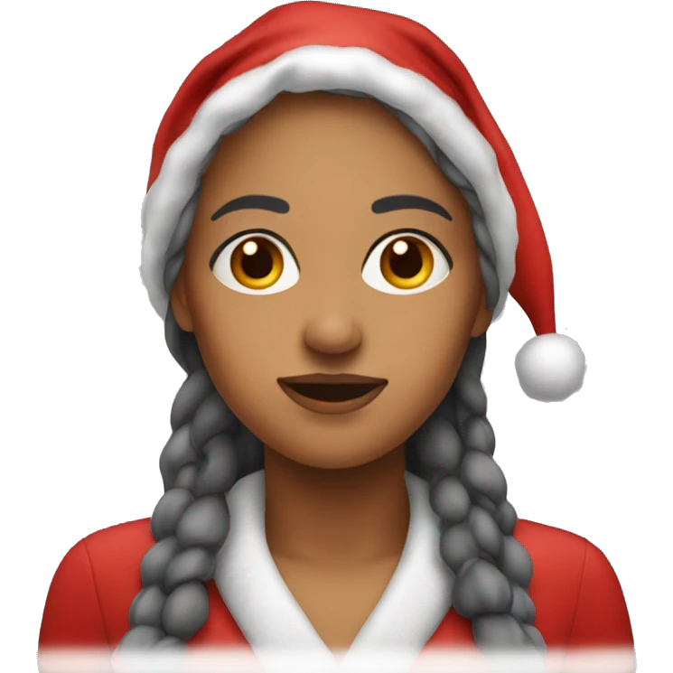 woman santa emoji
