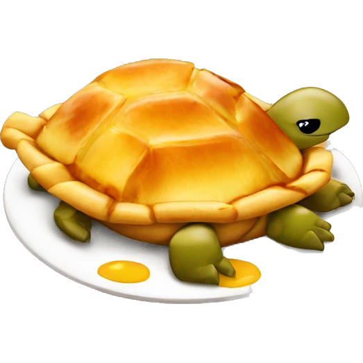 Tortue poutine emoji