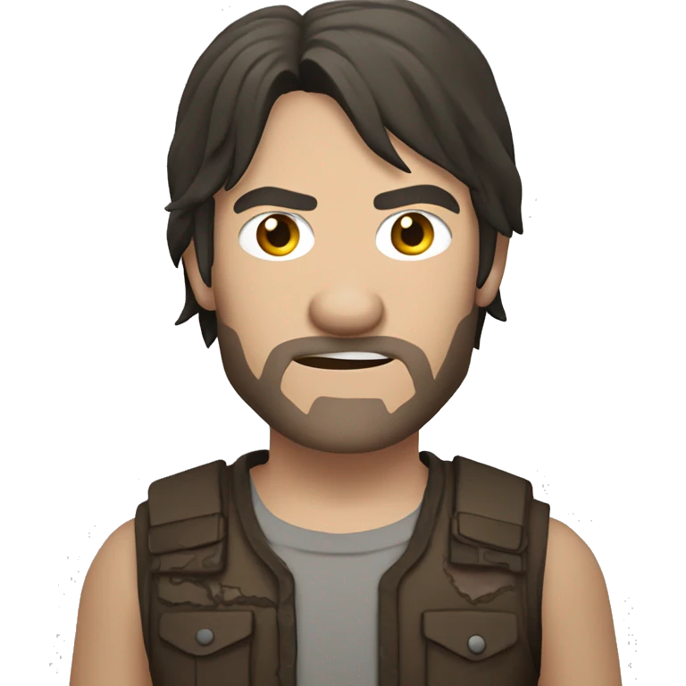 Daryl Dixon of the walking dead  emoji