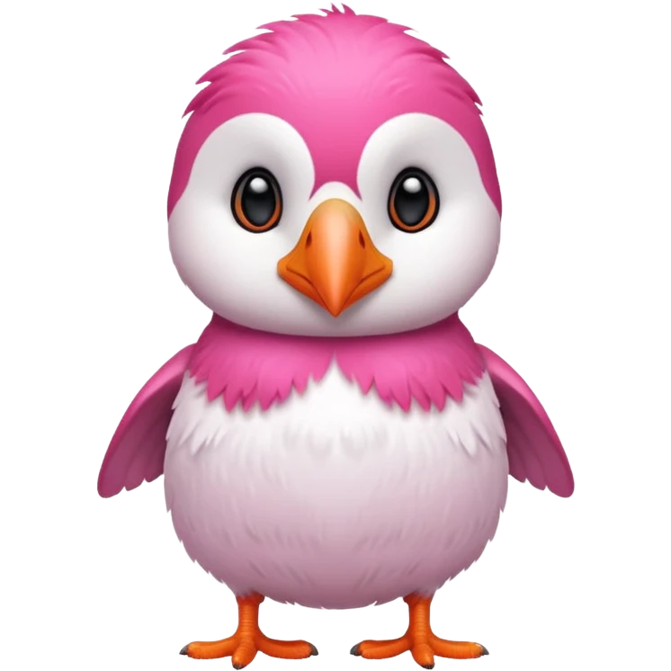 pink puffin 💨 emoji