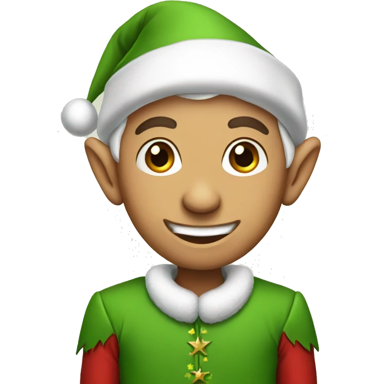 christmas elf emoji