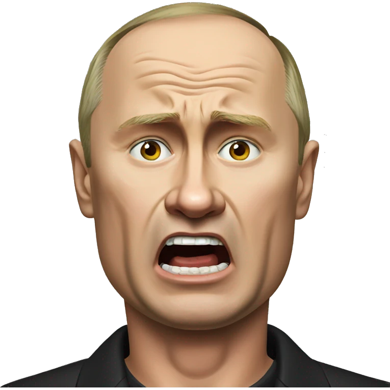 Vladimir putin very angry emoji