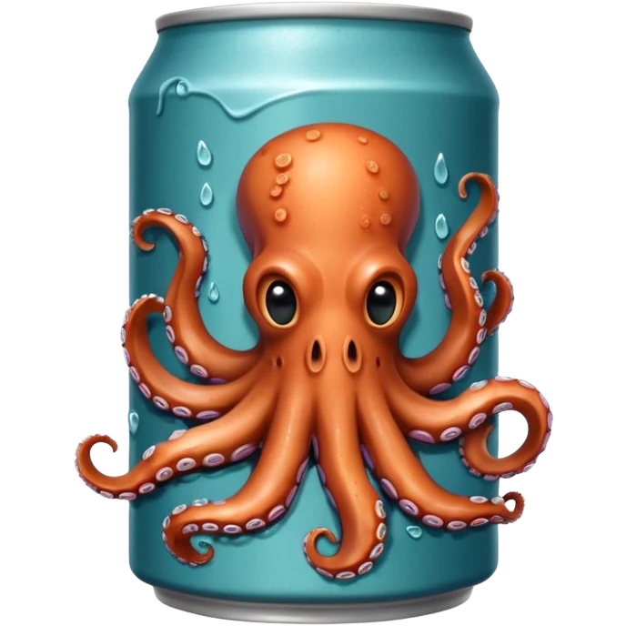 a can of octopus emoji