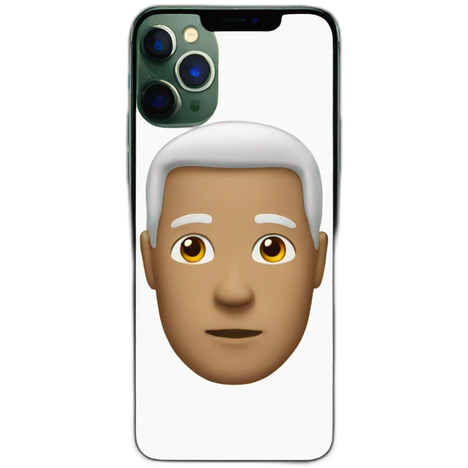 iphone 15 pro max front emoji