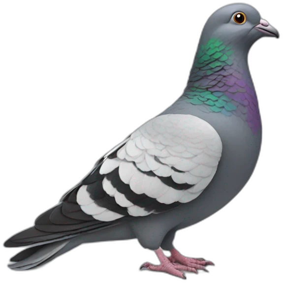 Pigeon-coeur emoji