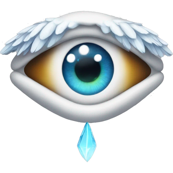 eye with angel wings  emoji