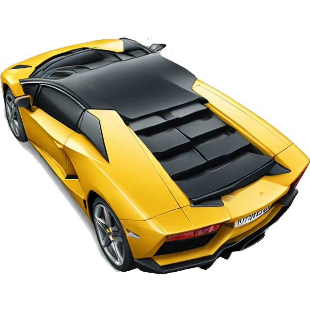 lamborghini car emoji