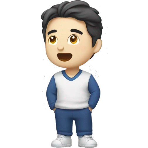 울고 있는 기린 emoji