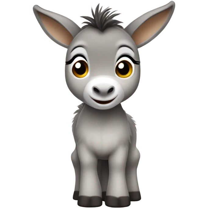Baby donkey cute  emoji