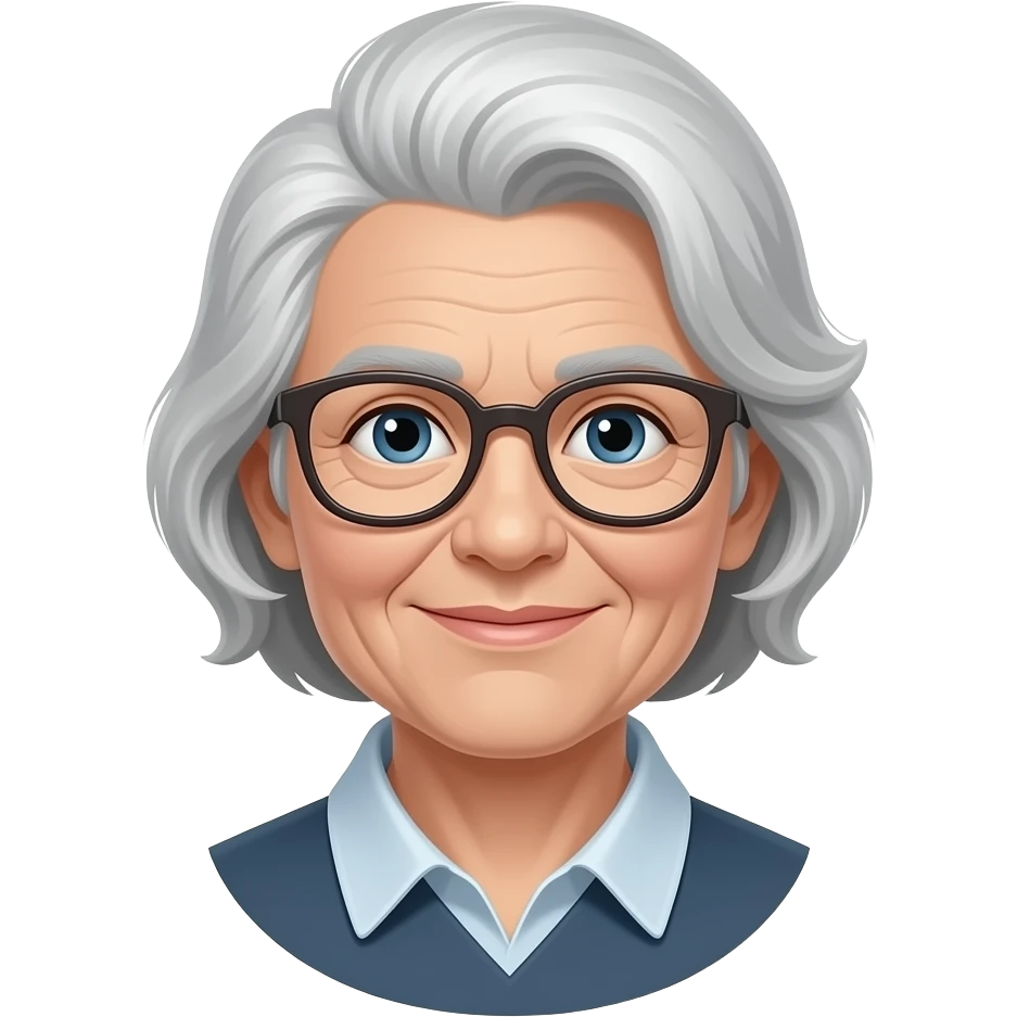 old lady emoji