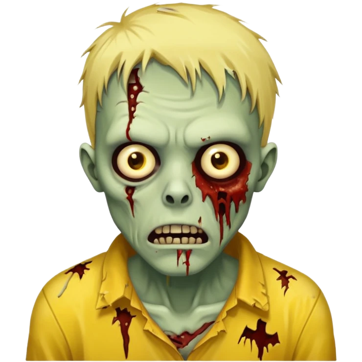 ZOMBIE IN YELLOW emoji