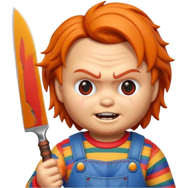 Un emojin de chuky emoji