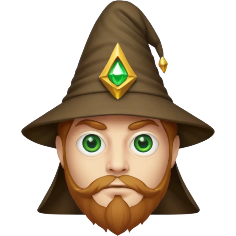 Cyclop with wizard hat emoji