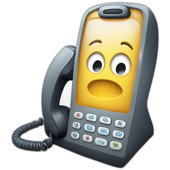 Téléphone chat emoji