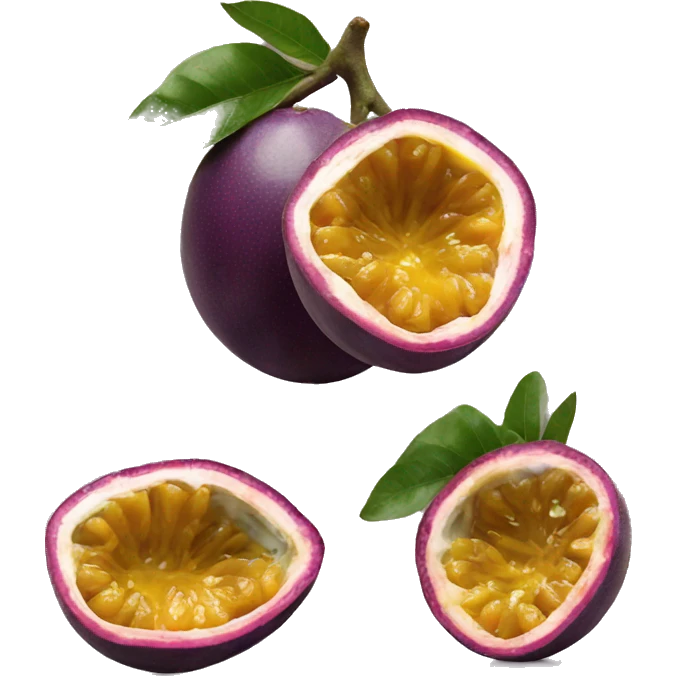 Passion fruit  emoji