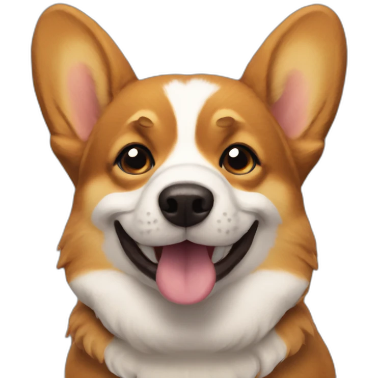 poop corgi emoji