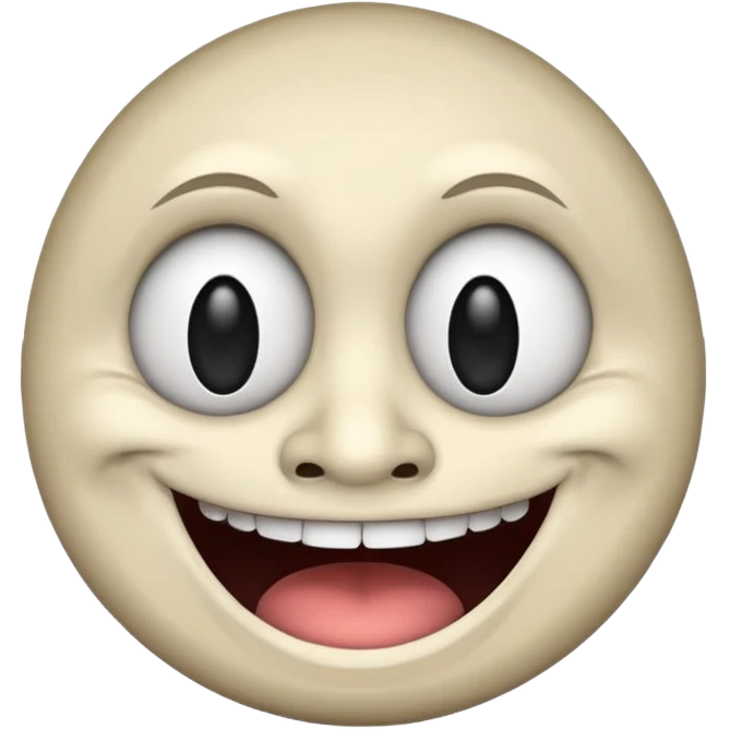 Trollface face emoji