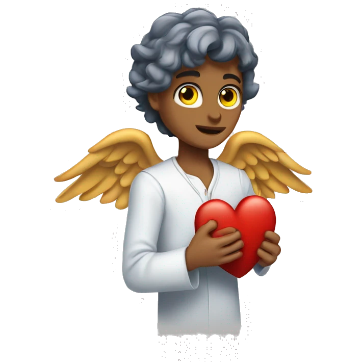 Corazón de ángel  emoji