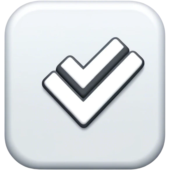 White checkmark emoji