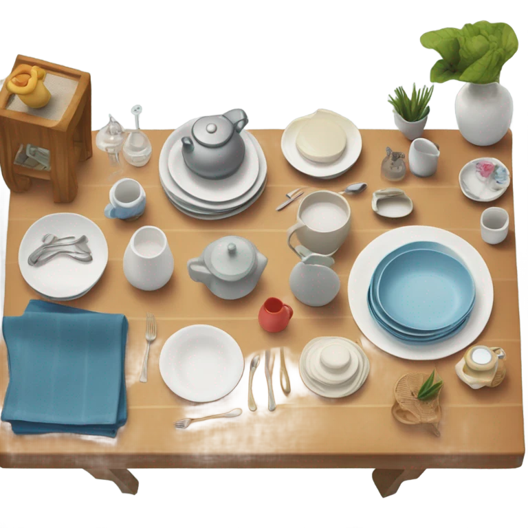 homewares shop table emoji