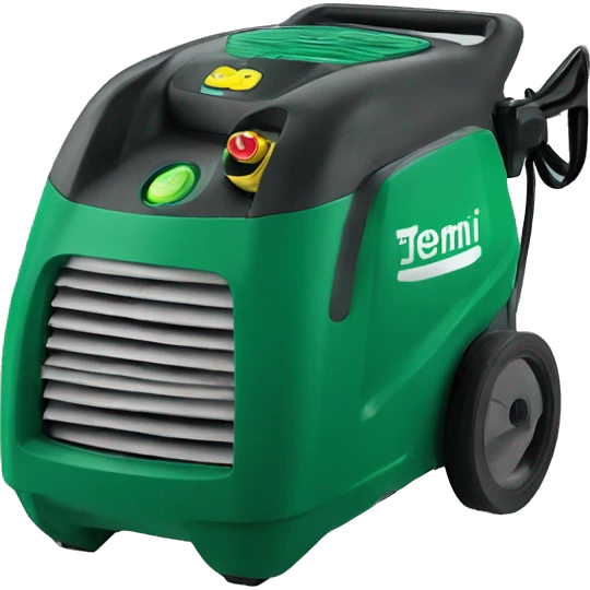 Gerni dark green high pressure washer emoji