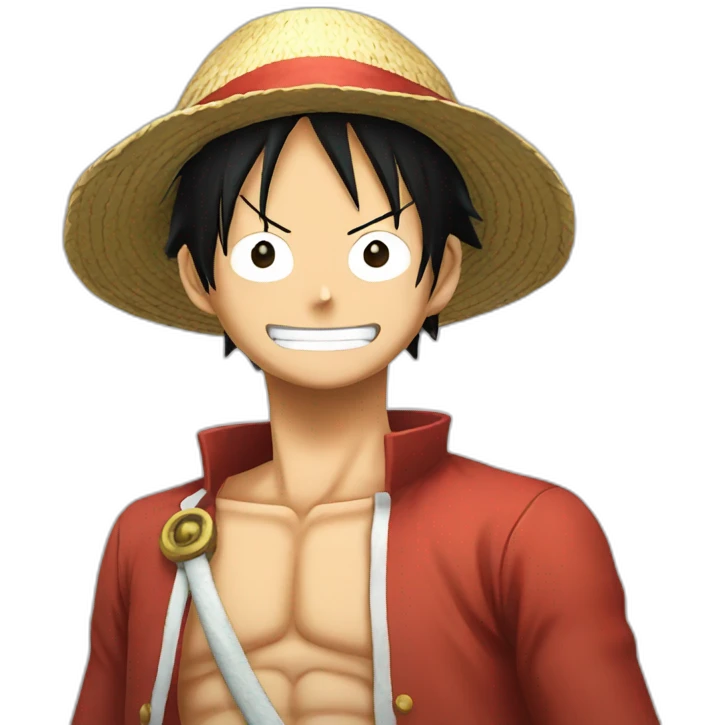 luffy one piece emoji