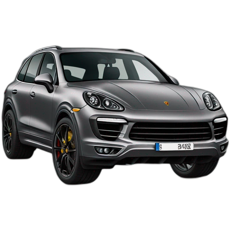Porsche Cayenne Gris Nardo Tubo GT emoji