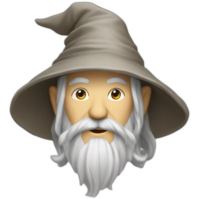 Gendalf with ring emoji