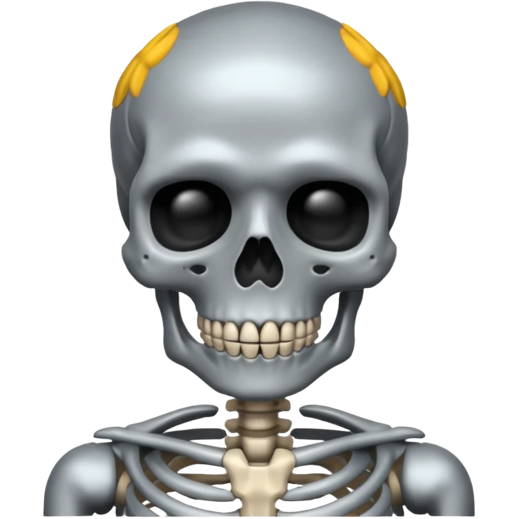 Heavy Metal Skeleton  emoji