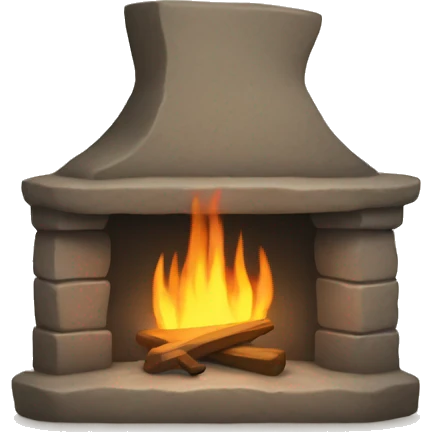 hearth with bands emoji