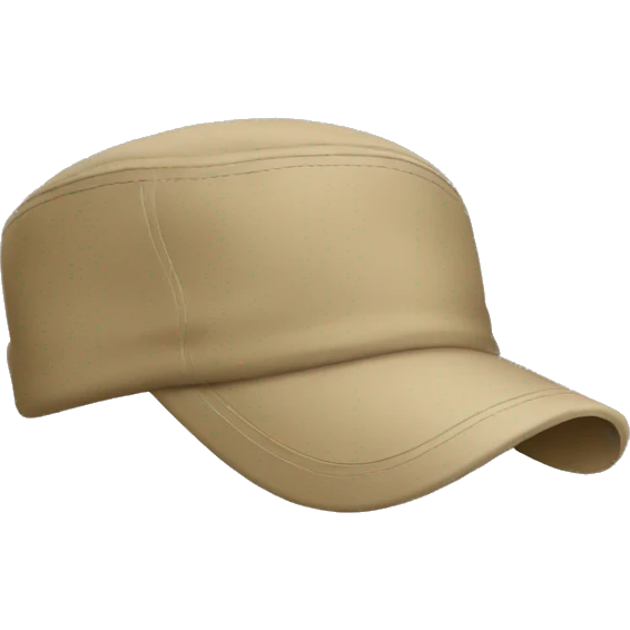 khaki cap emoji