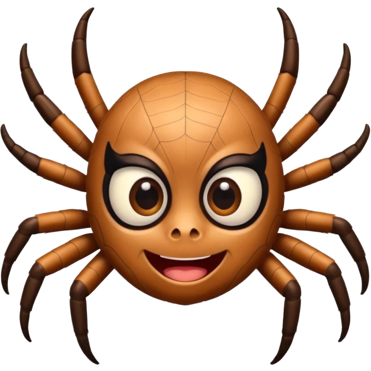 CuteSpider head emoji