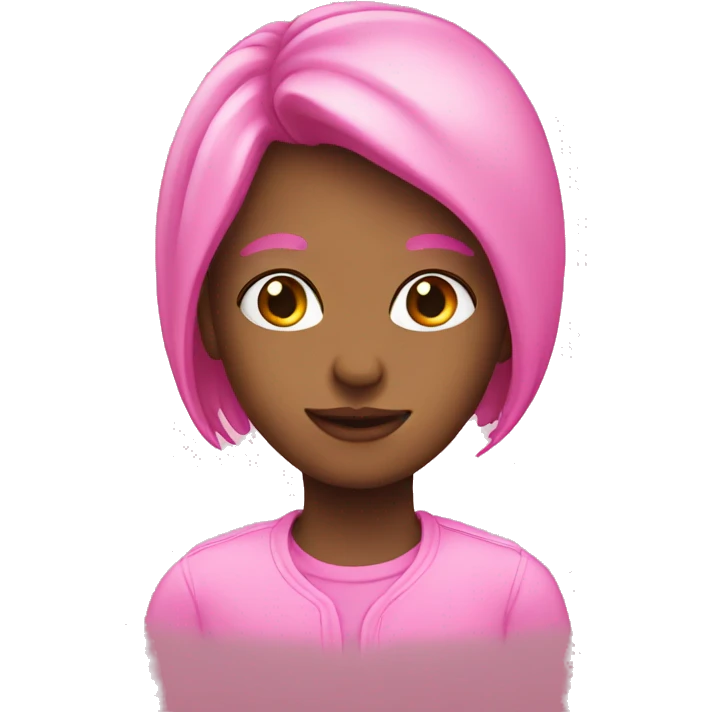 Pink emoji