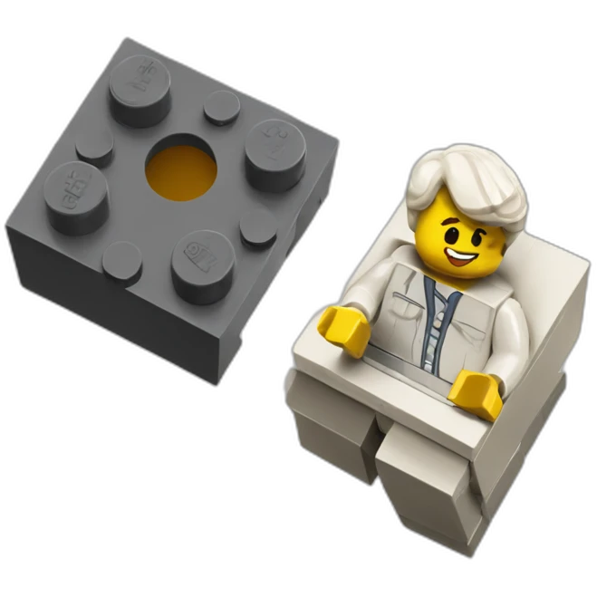 Lego piece emoji