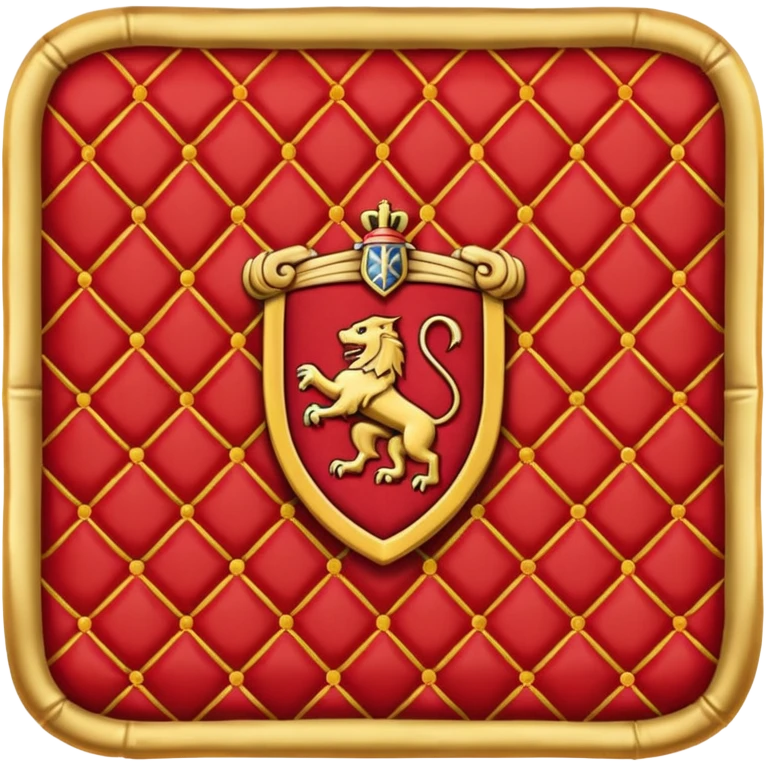 gryffindor red and gold bed emoji