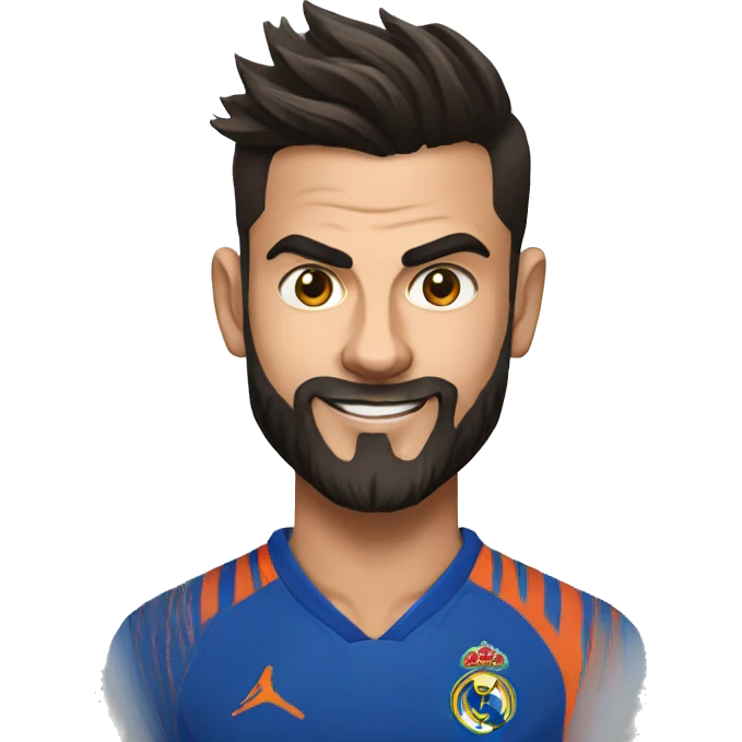 Cristiano is Meet, Virat Kohli emoji