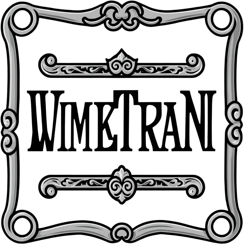 connected BLK letters in western saloon font style with silver outline, old west typography, black text with ornate silver frame emoji