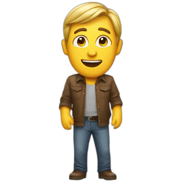 Funny comedy emoji