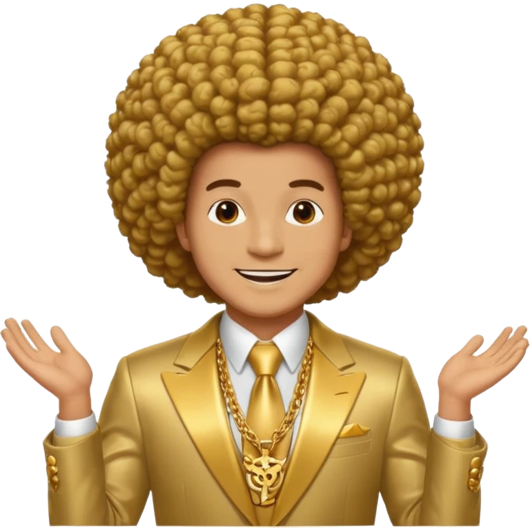 80'S DICO MAN emoji