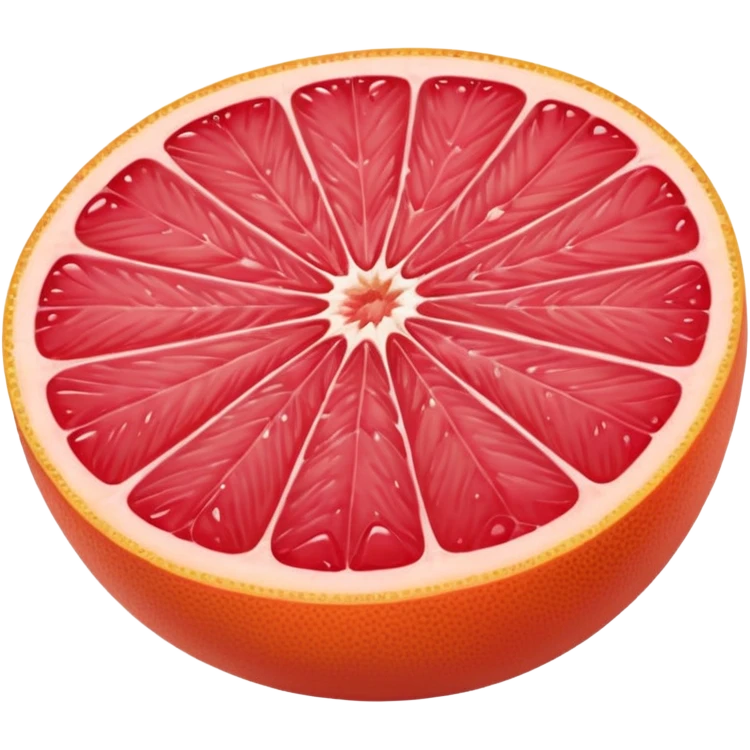 grapefuit with a slice emoji