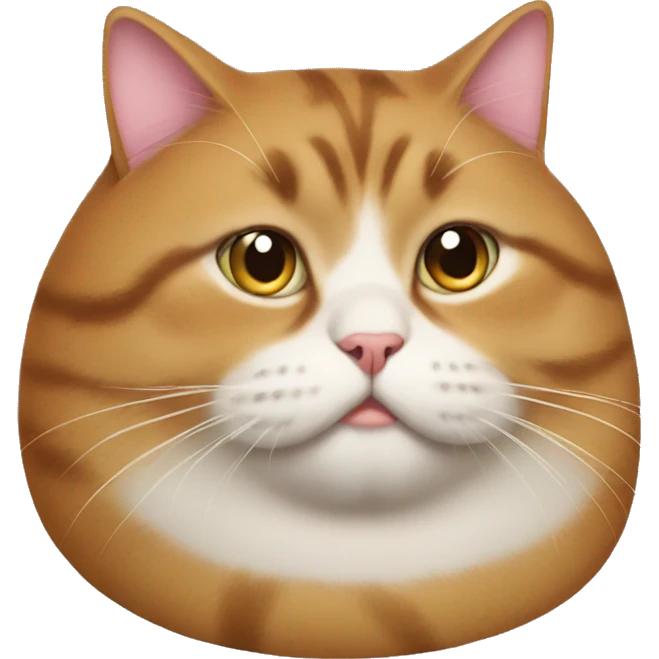 Fat cat emoji